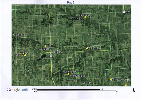 Map 2 - Kansas Oil Pools